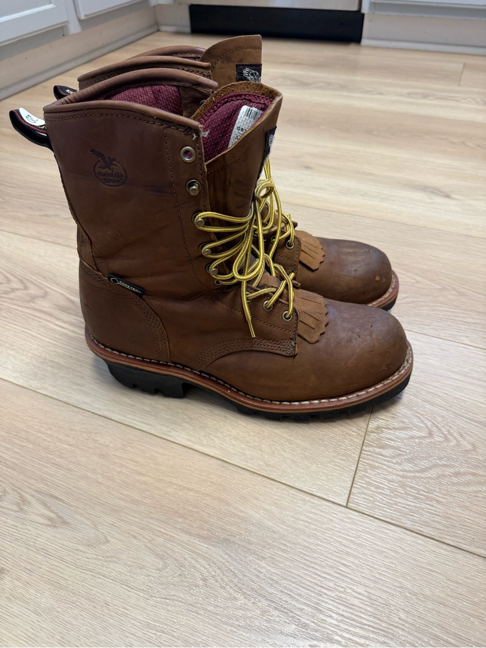 Georgia Boot G9382 Steel Toe GORE-TEX
Waterproof 400G Logger Boot 10.5W